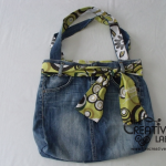 How to convert an old pair of jeans into a new bag – diy recycle tutorial