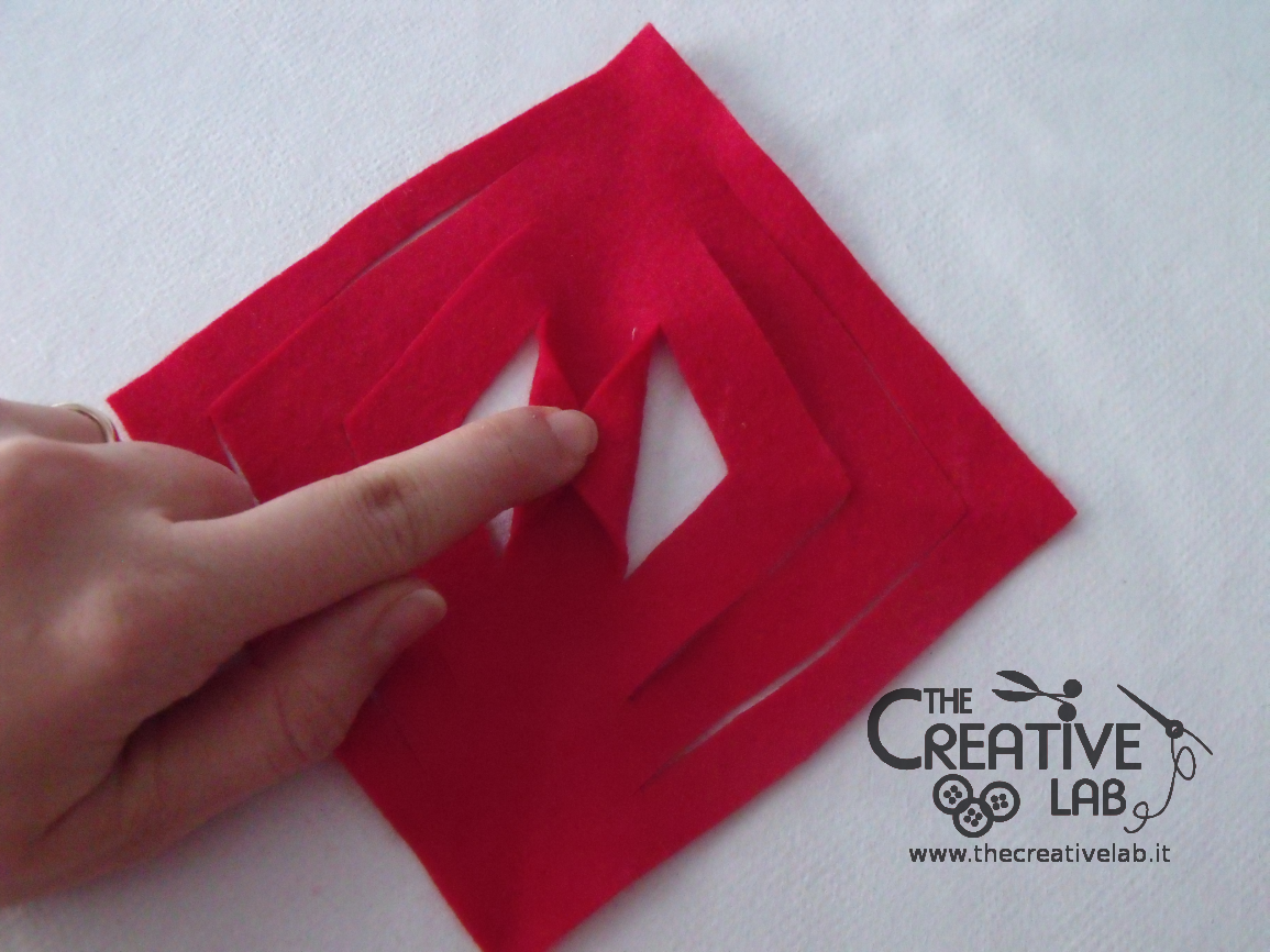 Stella Di Natale Origami Istruzioni.Tutorial Come Fare Una Stella Di Natale In Feltro O Carta Fai Da Te The Creative Lab