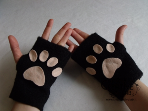 tutorial come fare guanti gatto fai da te neko kawaii 09